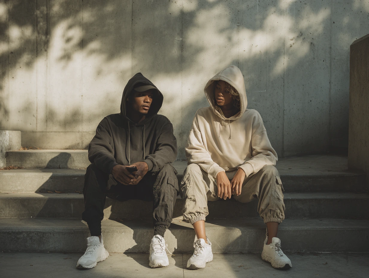 Street Style Essentials - NYC Street Hoodie paired with São Paulo Joggers