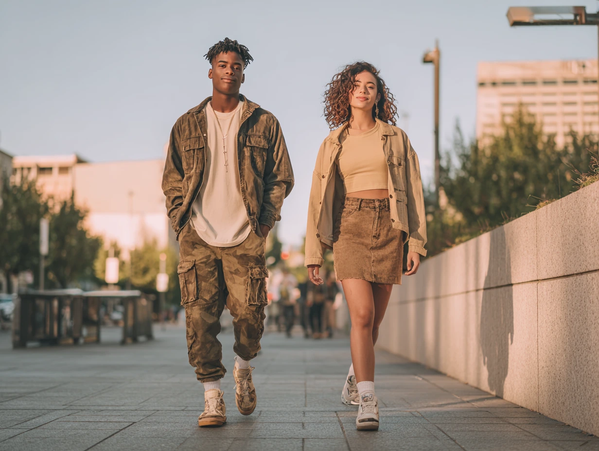Weekend Casual - Comfortable pieces for relaxed city exploration